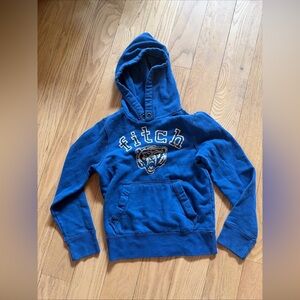 Kids Youth Abercrombie And Fitch Hoodie Size Medium Muscle Bear Blue